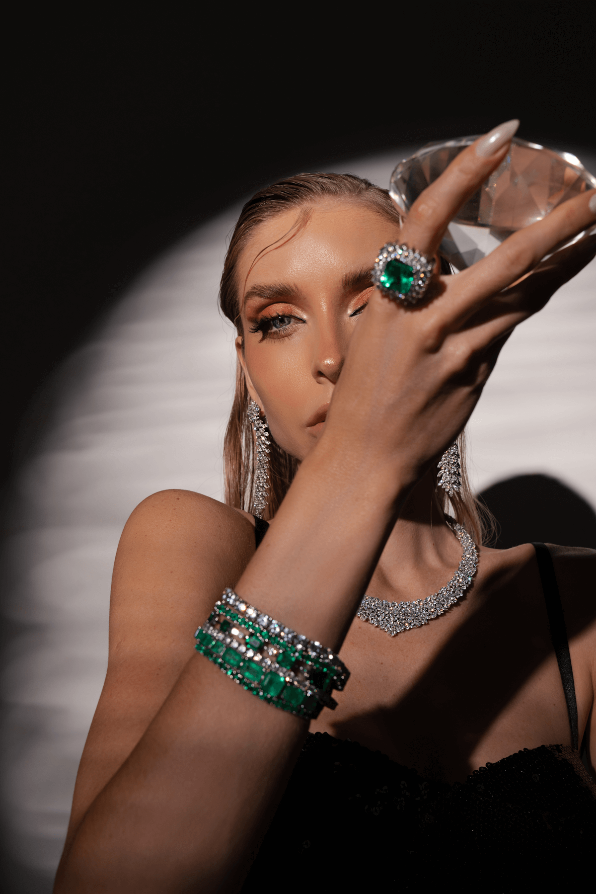 Pulseiras com pedras preciosas